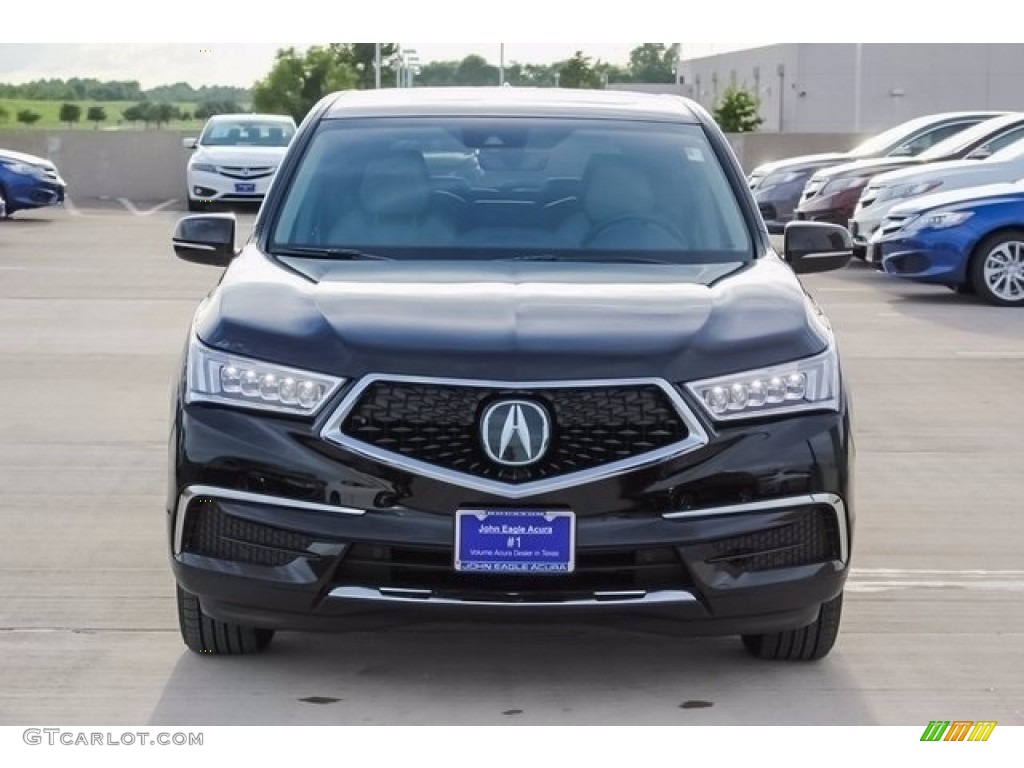 2017 MDX  - Crystal Black Pearl / Parchment photo #2