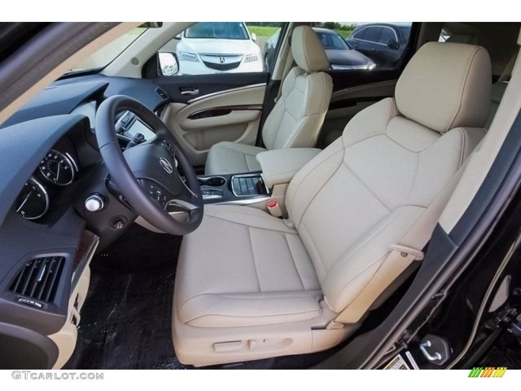 2017 MDX  - Crystal Black Pearl / Parchment photo #16