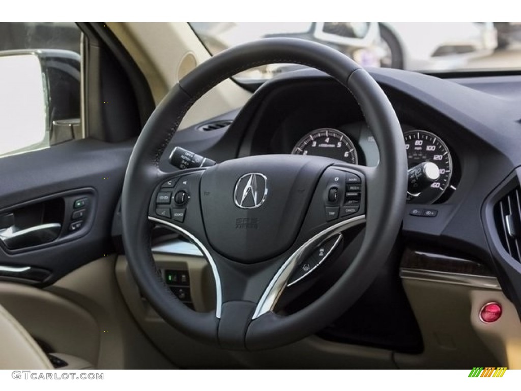 2017 MDX  - Crystal Black Pearl / Parchment photo #36