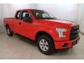 Race Red 2015 Ford F150 XL SuperCab 4x4