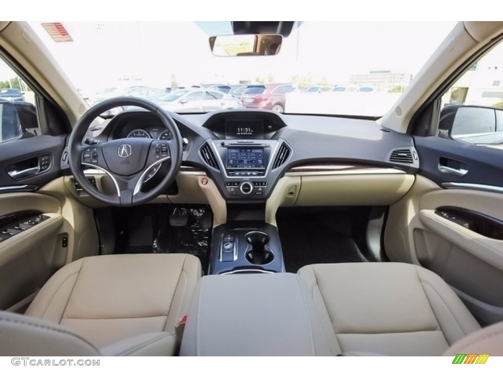 2017 MDX Technology - Crystal Black Pearl / Parchment photo #9