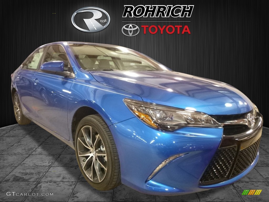 Blue Streak Metallic Toyota Camry
