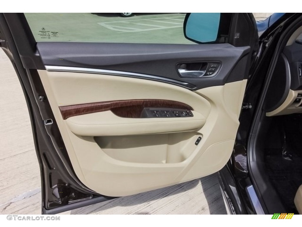 2017 MDX Technology - Crystal Black Pearl / Parchment photo #19