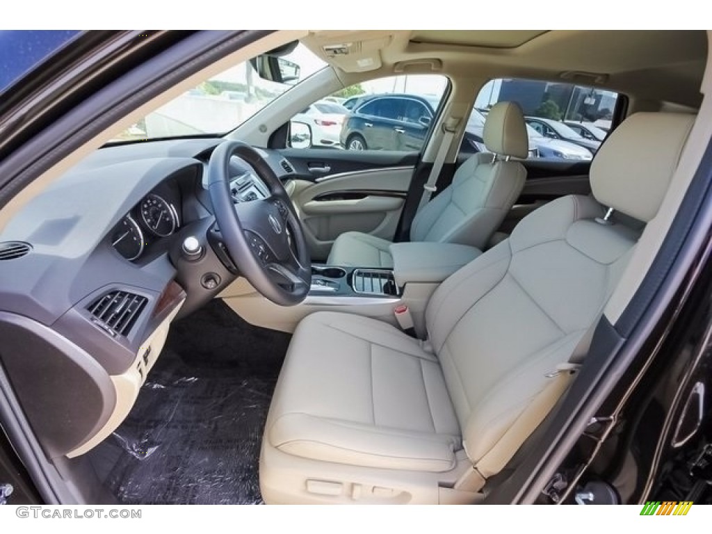 2017 MDX Technology - Crystal Black Pearl / Parchment photo #20