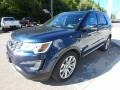 2017 Blue Jeans Ford Explorer Limited 4WD  photo #7