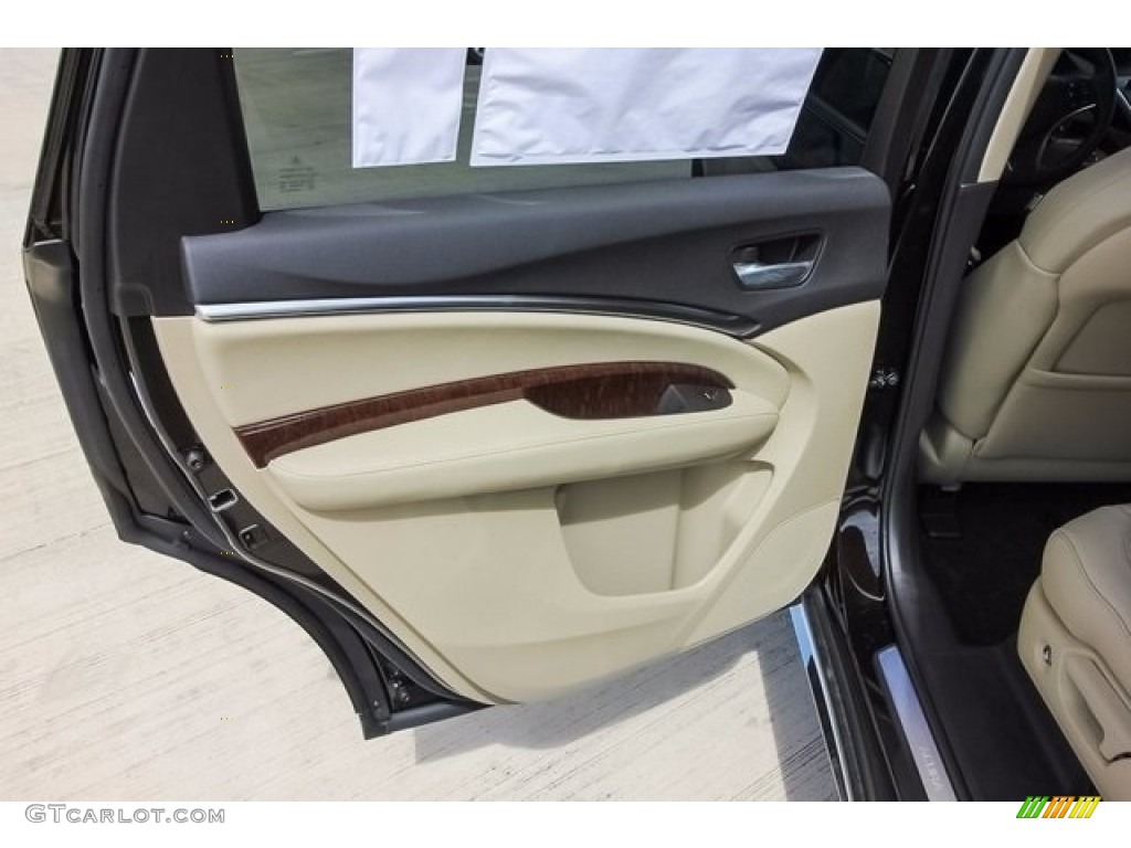 2017 MDX Technology - Crystal Black Pearl / Parchment photo #21