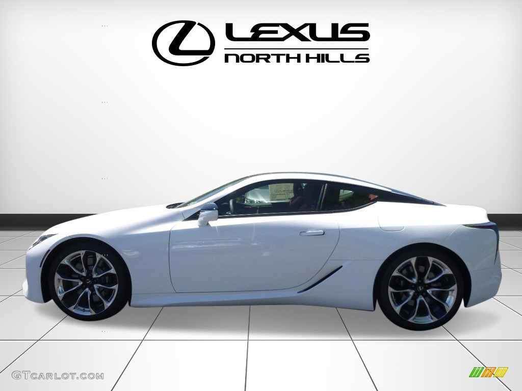 2018 LC 500 - Ultra White / Rioja Red photo #3