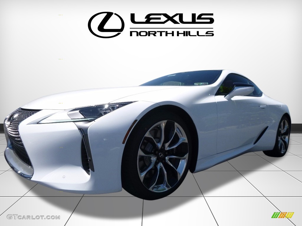 2018 LC 500 - Ultra White / Rioja Red photo #4