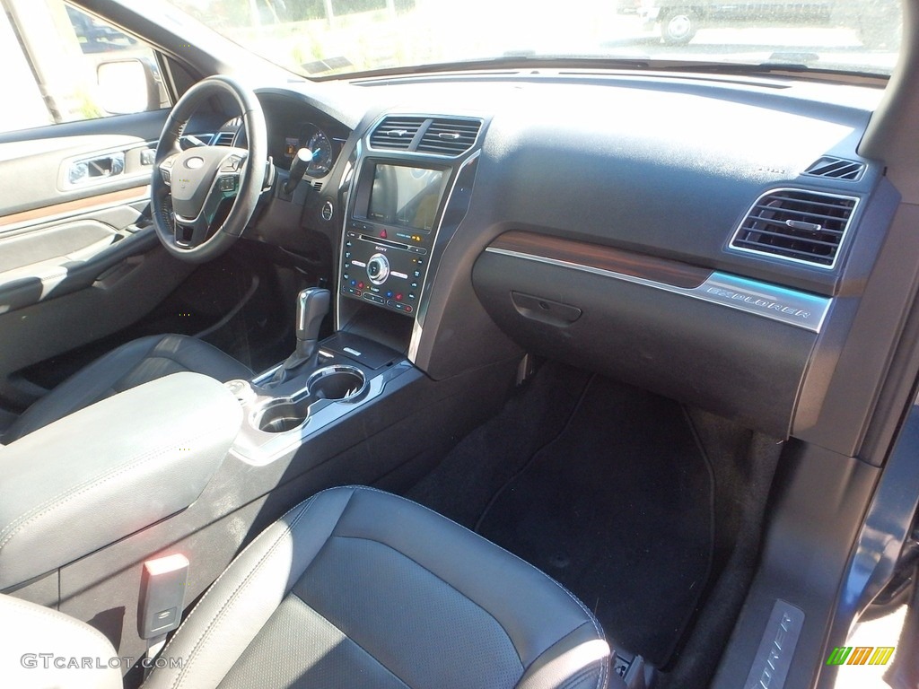 2017 Explorer Limited 4WD - Blue Jeans / Ebony Black photo #12