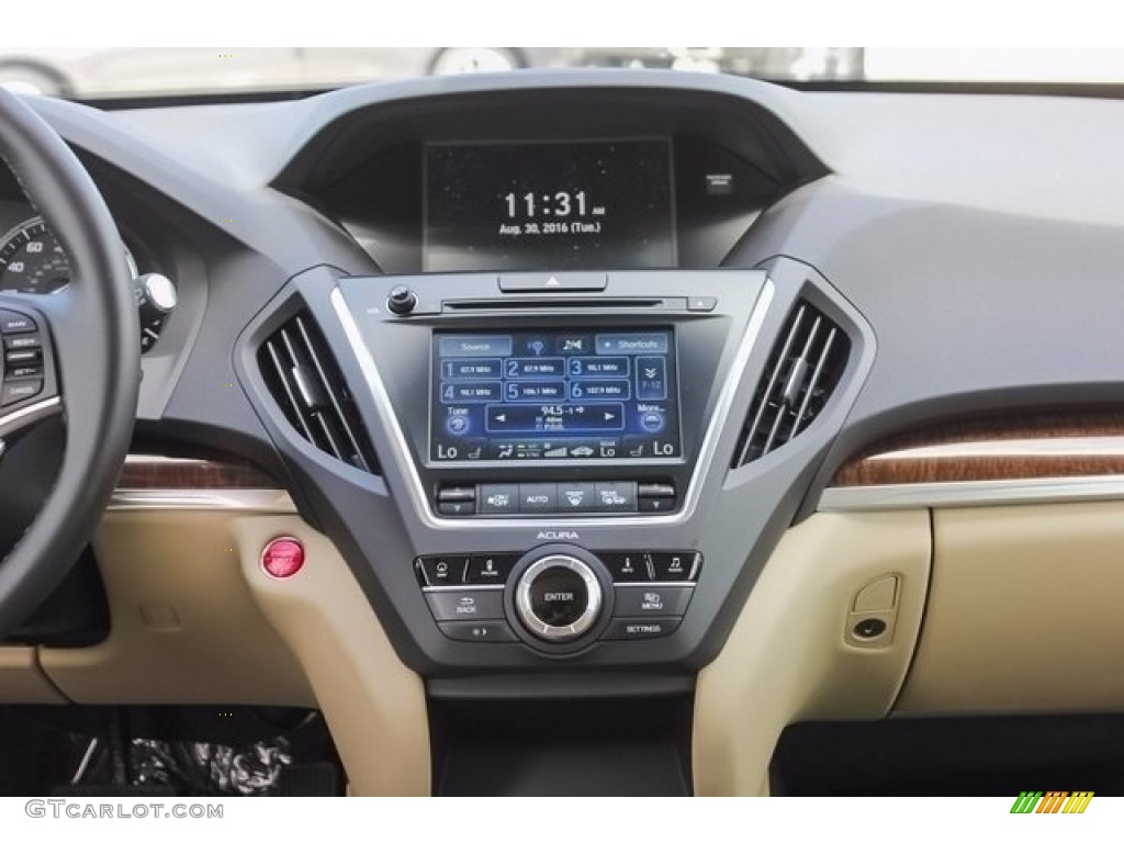 2017 MDX Technology - Crystal Black Pearl / Parchment photo #33