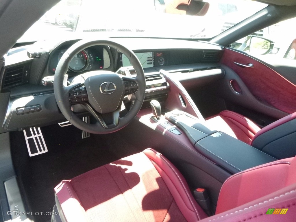 2018 Lexus LC 500 Front Seat Photo #120483563