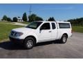 2012 Avalanche White Nissan Frontier S King Cab  photo #10