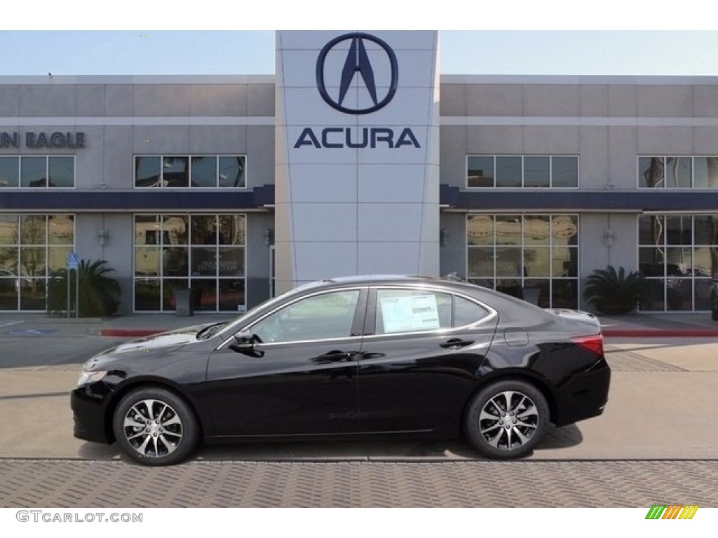2017 TLX Technology Sedan - Crystal Black Pearl / Ebony photo #4