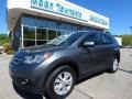 2014 Polished Metal Metallic Honda CR-V EX AWD  photo #1