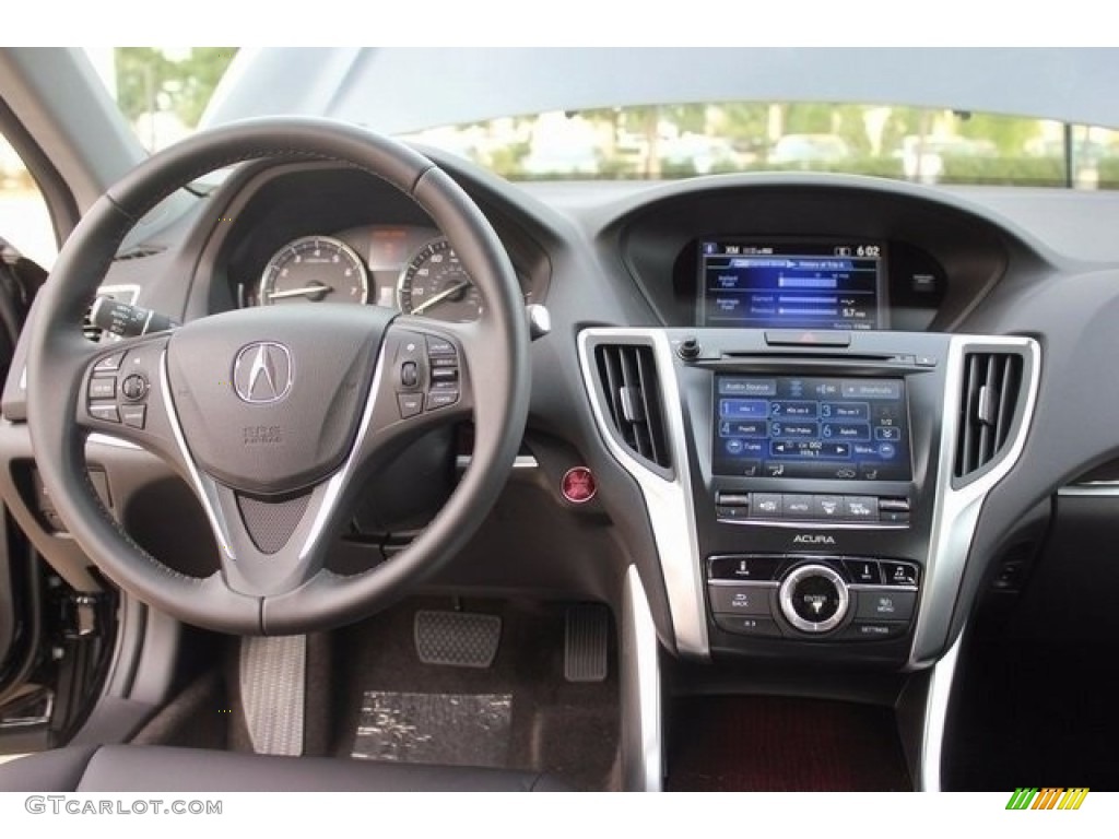 2017 TLX V6 Sedan - Crystal Black Pearl / Ebony photo #9