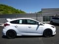 Frozen White 2017 Ford Focus RS Hatch Exterior