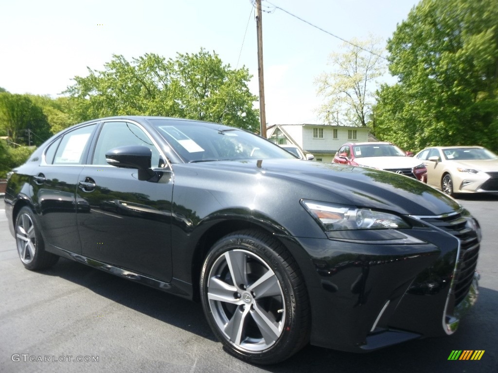 2017 GS 350 AWD - Caviar / Black photo #1