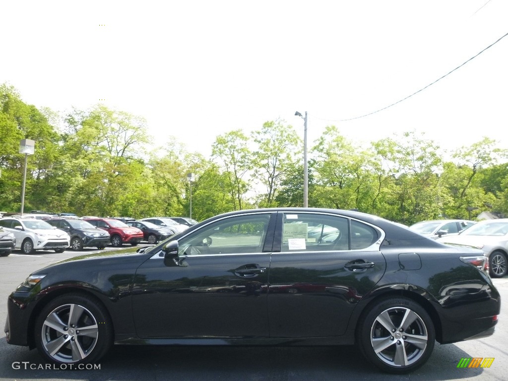 2017 GS 350 AWD - Caviar / Black photo #3