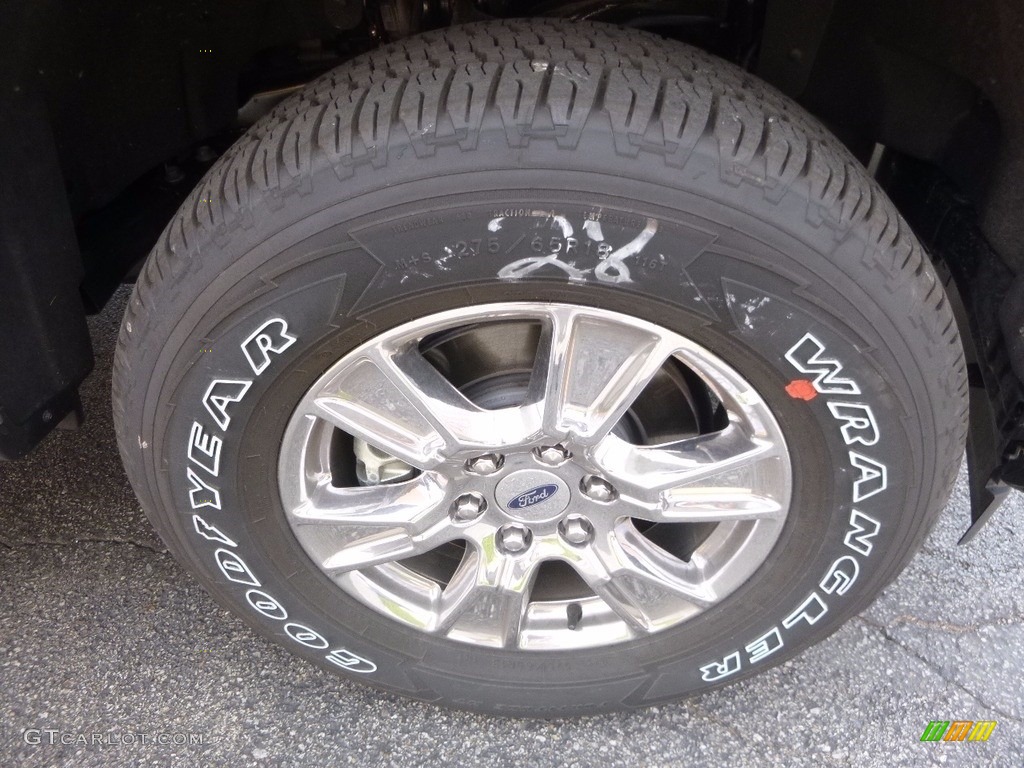 2017 F150 XLT SuperCab 4x4 - Lightning Blue / Earth Gray photo #9