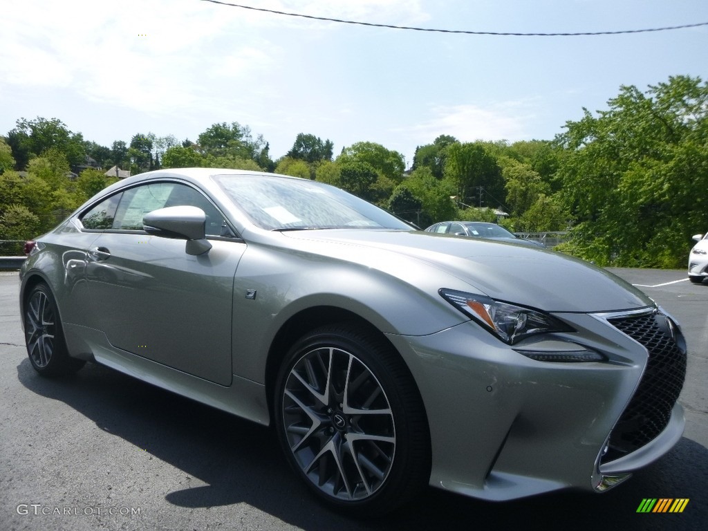 2017 RC 350 F Sport AWD - Silver Lining Metallic / Black photo #1