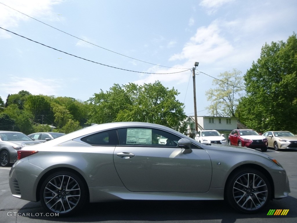 Silver Lining Metallic 2017 Lexus RC 350 F Sport AWD Exterior Photo #120489192
