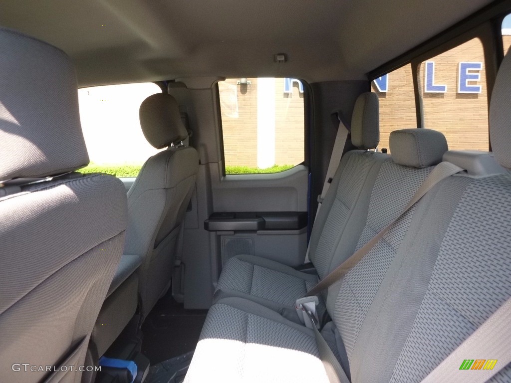 2017 F150 XLT SuperCab 4x4 - Lightning Blue / Earth Gray photo #11