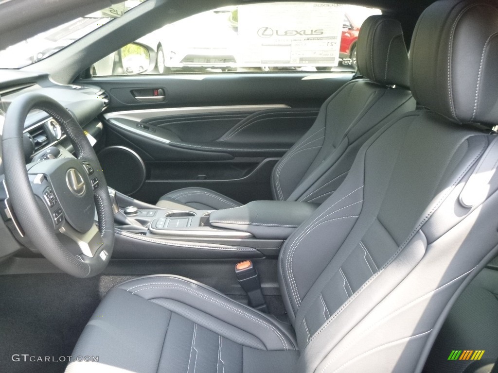 2017 Lexus RC 350 F Sport AWD Front Seat Photo #120489303