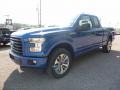 Lightning Blue - F150 XL SuperCab 4x4 Photo No. 6