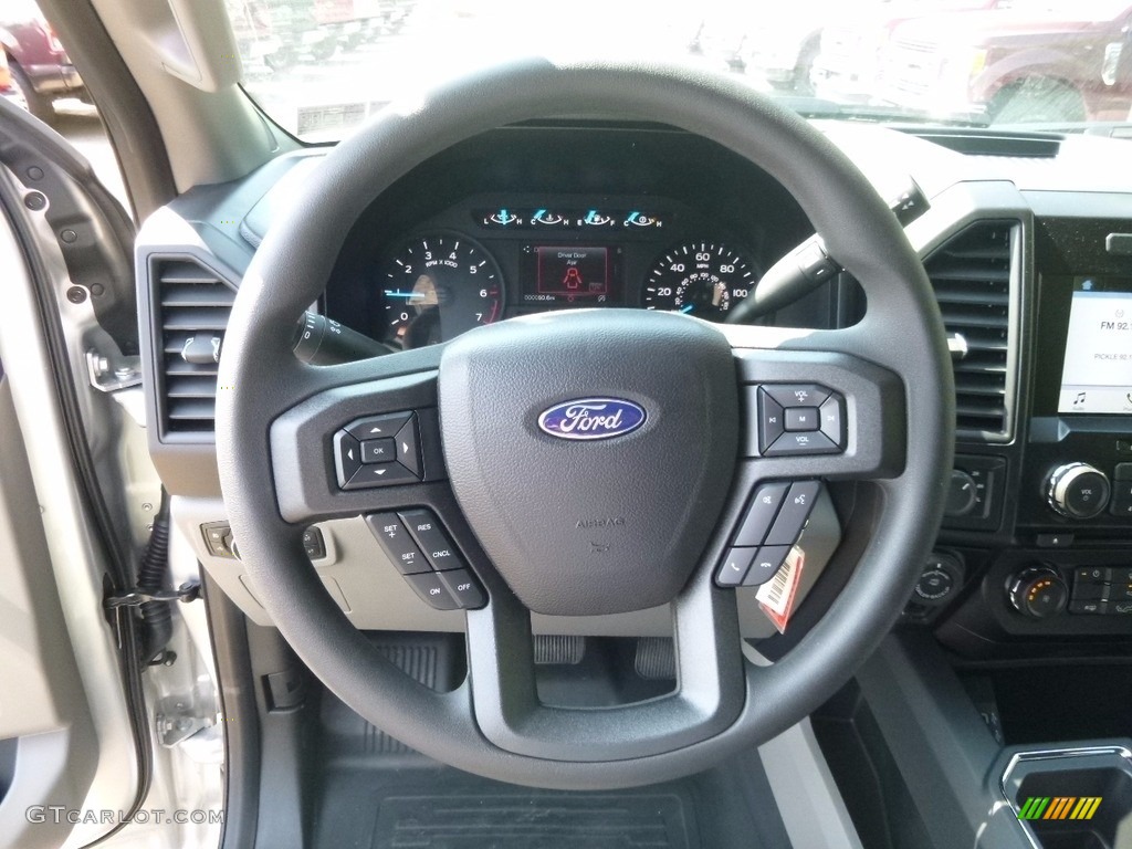2017 F150 XL SuperCrew 4x4 - Ingot Silver / Black photo #15