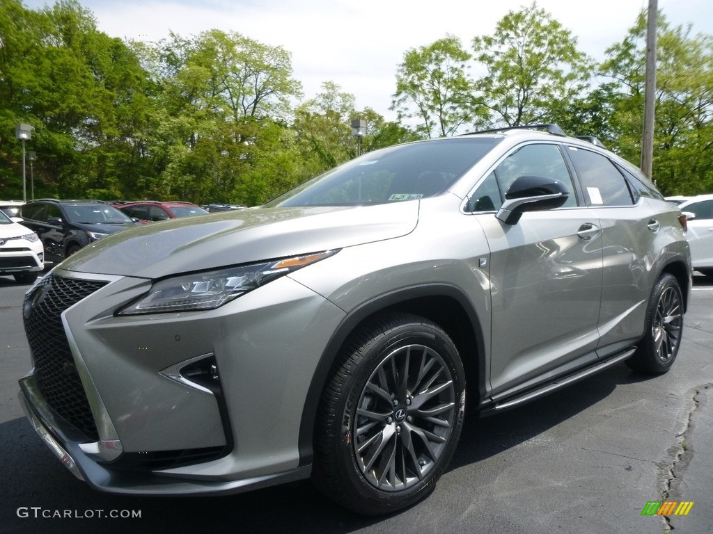 2017 RX 350 F Sport AWD - Atomic Silver / Rioja Red photo #4