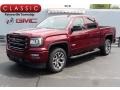 2017 Crimson Red Tintcoat GMC Sierra 1500 SLT Crew Cab 4WD  photo #1