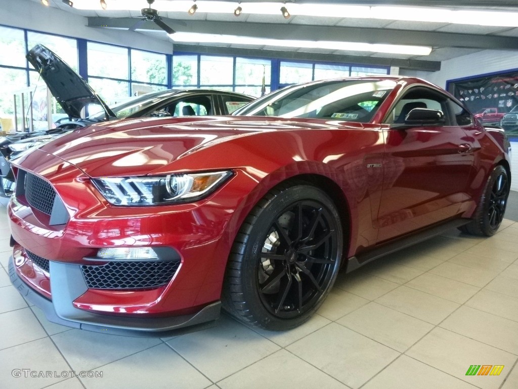 Ruby Red 2017 Ford Mustang Shelby GT350 Exterior Photo #120491203