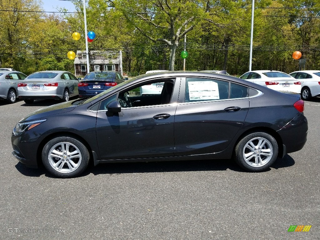 Nightfall Gray Metallic 2017 Chevrolet Cruze LT Exterior Photo #120491460