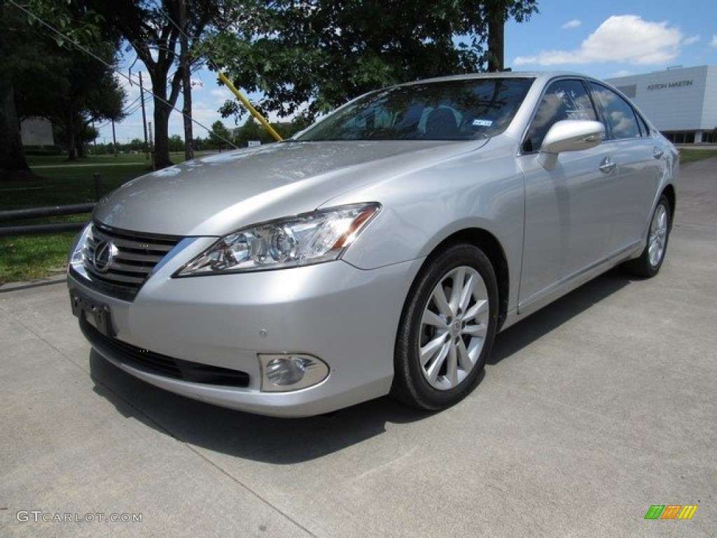 2010 ES 350 - Tungsten Silver Pearl / Light Gray photo #10