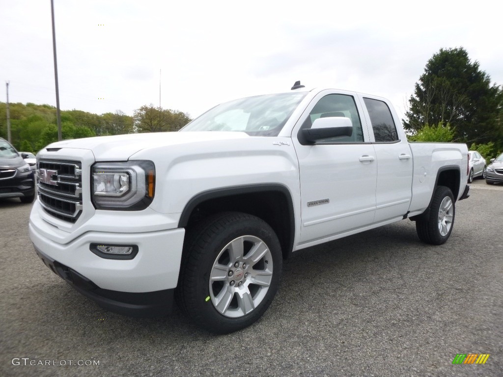 2017 Summit White GMC Sierra 1500 SLE Double Cab 4WD 120488170 Photo