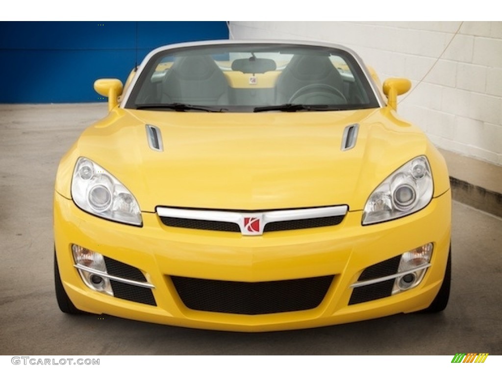 2007 Sky Roadster - Sunburst Yellow / Black photo #6