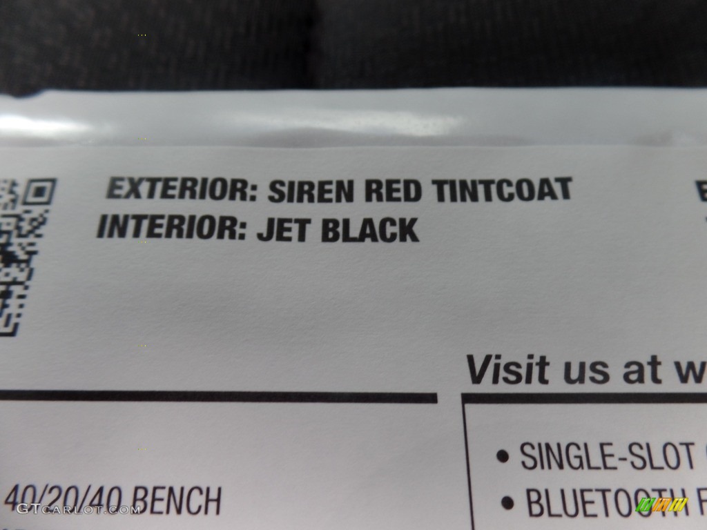 2017 Silverado 1500 LT Crew Cab 4x4 - Siren Red Tintcoat / Jet Black photo #25