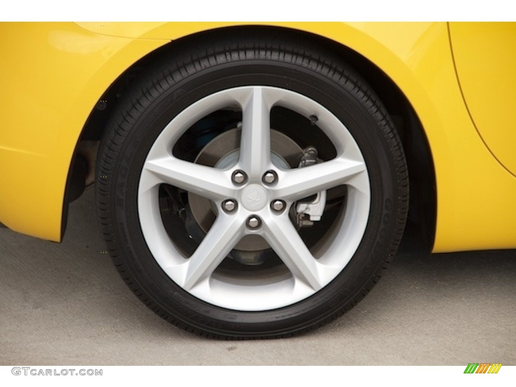 2007 Sky Roadster - Sunburst Yellow / Black photo #21