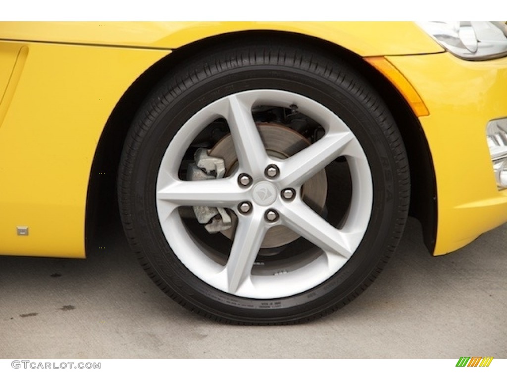 2007 Sky Roadster - Sunburst Yellow / Black photo #22