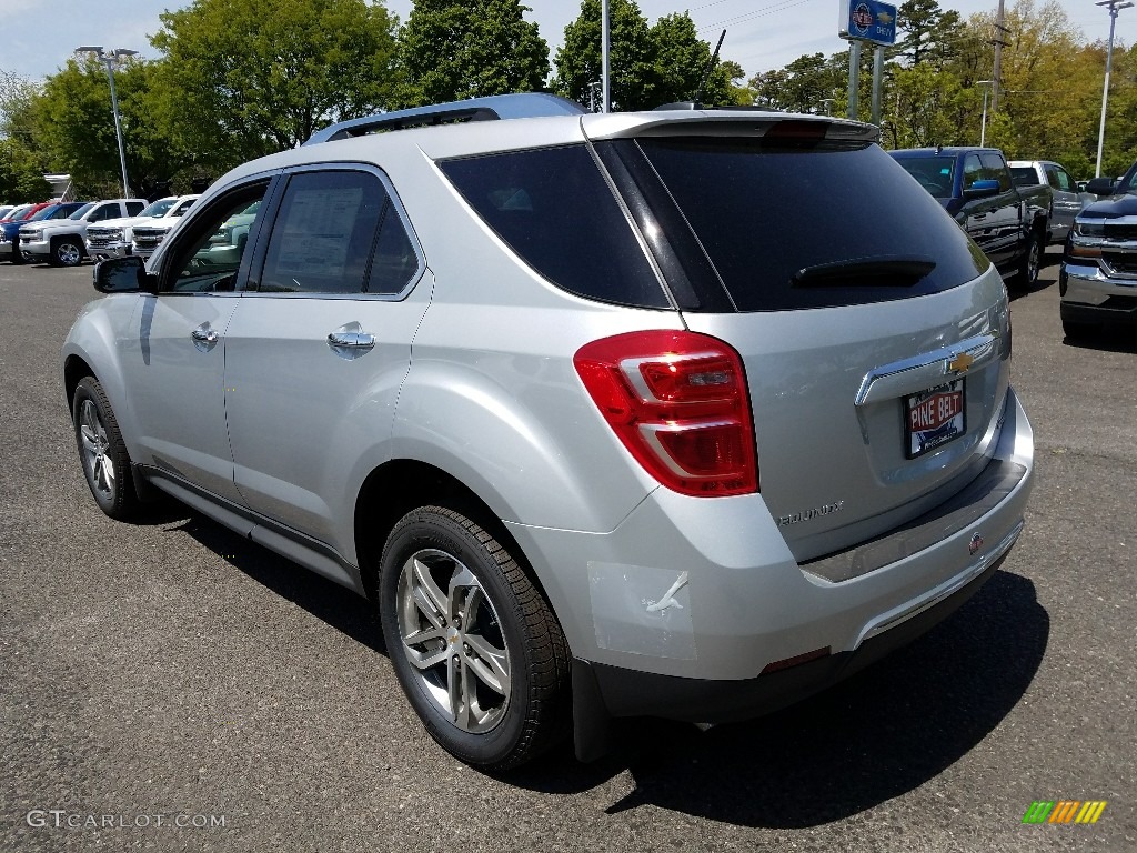 2017 Equinox Premier - Silver Ice Metallic / Light Titanium/Jet Black photo #4