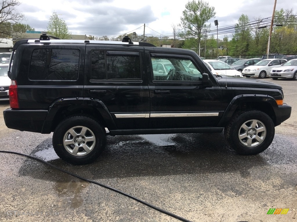 2006 Commander Limited 4x4 - Black / Saddle Brown photo #7