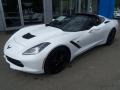 2017 Arctic White Chevrolet Corvette Stingray Coupe  photo #3