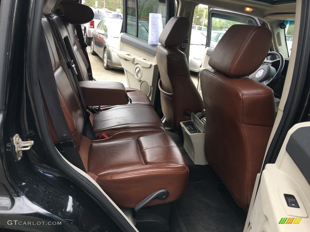 2006 Commander Limited 4x4 - Black / Saddle Brown photo #13