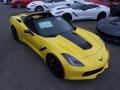 Corvette Racing Yellow Tintcoat 2017 Chevrolet Corvette Stingray Coupe