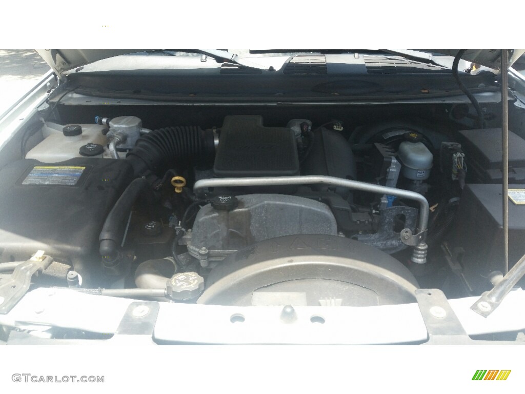 2007 TrailBlazer LS 4x4 - Moondust Metallic / Light Gray photo #18