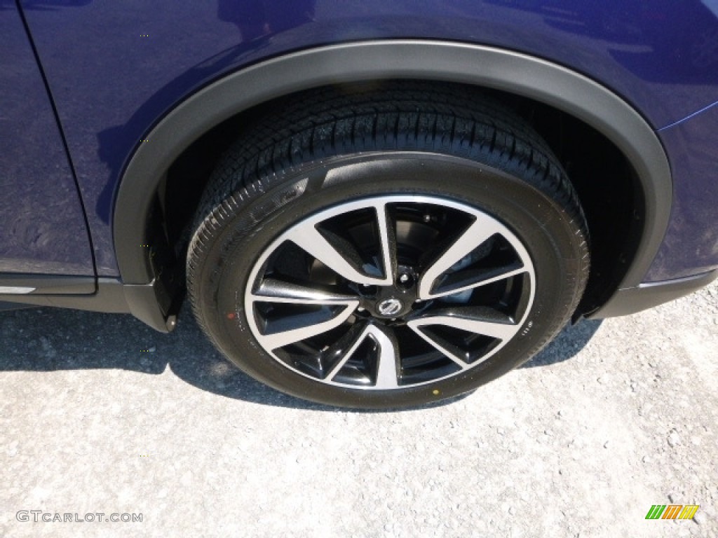 2017 Rogue SL AWD - Caspian Blue / Charcoal photo #2