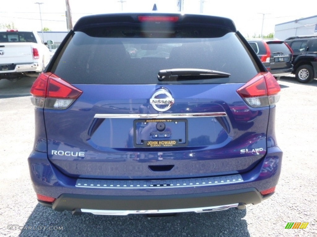 2017 Rogue SL AWD - Caspian Blue / Charcoal photo #8