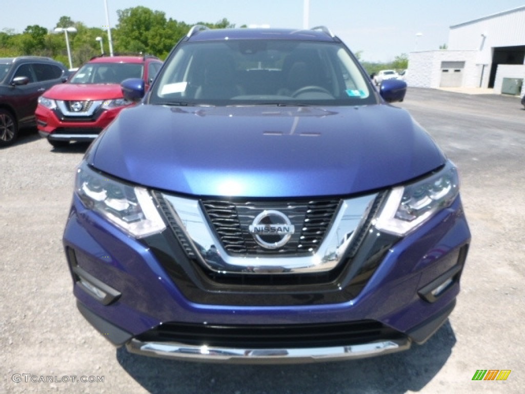 2017 Rogue SL AWD - Caspian Blue / Charcoal photo #12