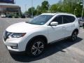 2017 Pearl White Nissan Rogue SL AWD  photo #8