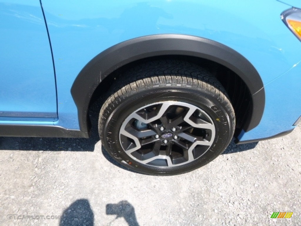 2017 Crosstrek 2.0i - Hyper Blue / Black photo #2